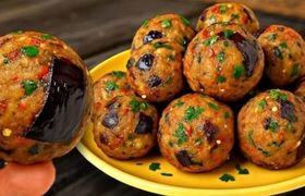 (ویدیو) بادمجون رو اینجوری درست کن، به قدری خوشمزست که باورت نمیشه!