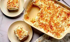 طرز تهیه دسر برفی نارگیلی، ویژه شب چله