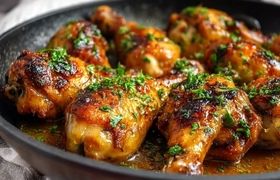ببینید؛ طرز تهیه یک غذای متفاوت با ران مرغ، عسل و سس سویا 