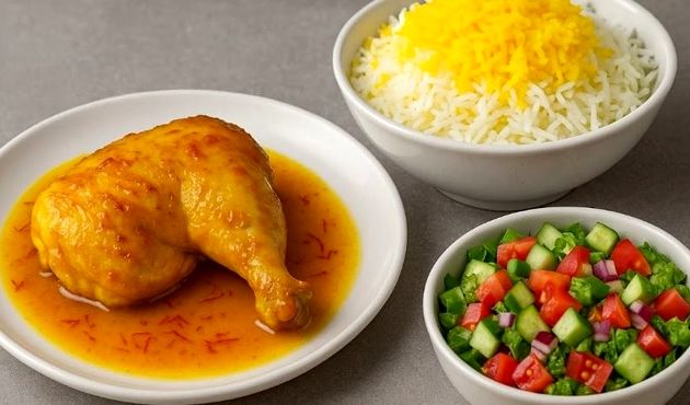 ببینید؛ طرز پخت مرغ مشهدی؛ جشنی از طعمها 