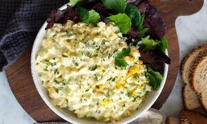 طرز تهیه سالاد تخم مرغ، سالاد خوشمزه و سرشار از پروتئین