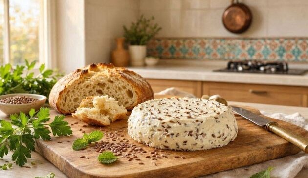 طرز تهیه پنیر خانگی با شیر و دانه کتان | آب پنیر را دور بریزیم یا استفاده کنیم؟