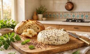 طرز تهیه پنیر خانگی با شیر و دانه کتان | آب پنیر را دور بریزیم یا استفاده کنیم؟