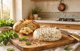 طرز تهیه پنیر خانگی با شیر و دانه کتان | آب پنیر را دور بریزیم یا استفاده کنیم؟