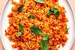 طرز تهیه استانبولی پلو با سیب زمینی و گوجه