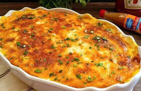 طرز تهیه لازانیای سیب زمینی با سس قارچ