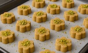شیرینی نخودچی خانگی بدون ترک و ریزش با بافتی نرم و خوشمزه
