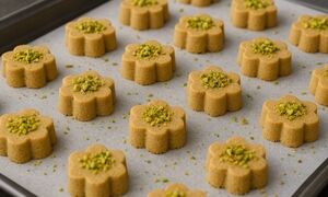 شیرینی نخودچی خانگی بدون ترک و ریزش با بافتی نرم و خوشمزه