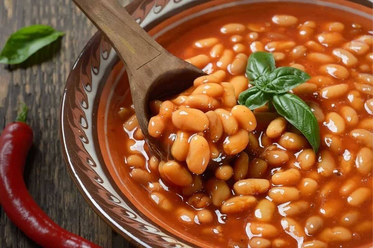 طرز تهیه خوراک لوبیا غلیظ و مجلسی به همراه فوت و فن‌های پخت آن