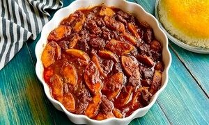 خورشت «به» با ماهیچه ؛ عطر پاییز روی سفره شب یلدا