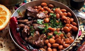 طرز تهیه لوبیا کباب رشتی به روش محلی
