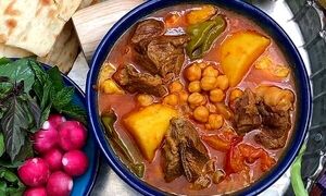 آبگوشت سنتی ایرانی ؛ ساده ، مقوی و همیشه محبوب
