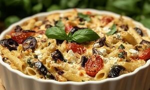 ببینید؛ طرز تهیه پاستای مدیترانه ای با بادمجان
