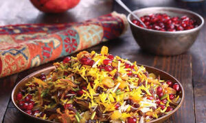 طرز تهیه انار پلو، غذای ویژه برای شام یلدا