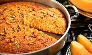 کیک طالبی؛ این کیک بهاری را بدون فر بپزید