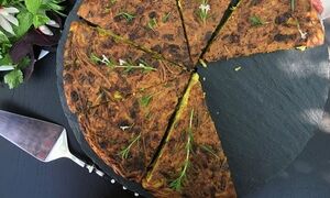 طرز تهیه کوکو بادمجان برای شام و ناهار