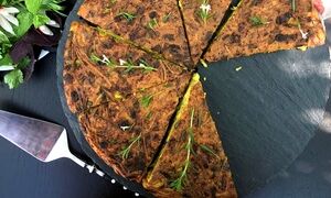 طرز تهیه کوکو بادمجان برای شام و ناهار
