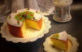 روش‌های پخت کیک هل و گلاب