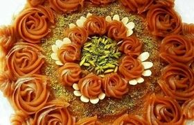 حلوای سه آرد ویژه ماه مبارک رمضان + روش تهیه
