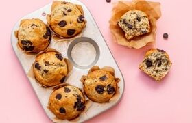 مافین موز و شکلات چیپسی؛ یک میان‌وعده هیجان‌انگیز
