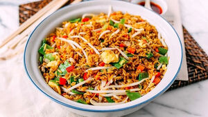 طرز تهیه پلو مخلوط خوشمزه و رنگی‌رنگی!