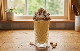 کوکتل موز و بستنی، دسری خنک و راحت با مواد اولیه کم