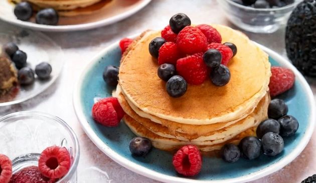 طرز تهیه پنکیک با ماست ایسلندی