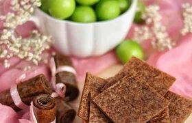 لواشک خانگی گوجه سبز و کیوی؛ ترکیبی هیجان‌انگیز از ترشی و شیرینی