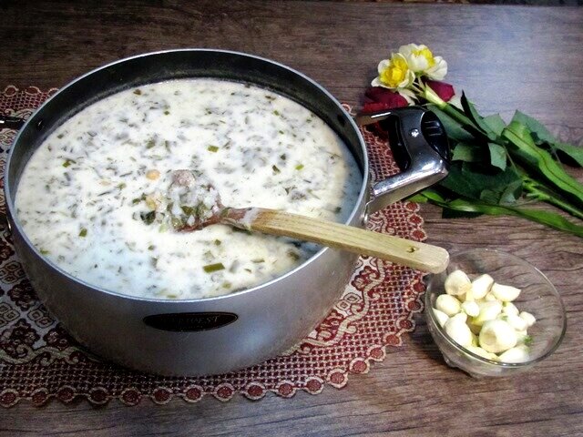 آش دوغ اردبیل ؛ طعم اصیل دامنه های سبلان در دل زمستان