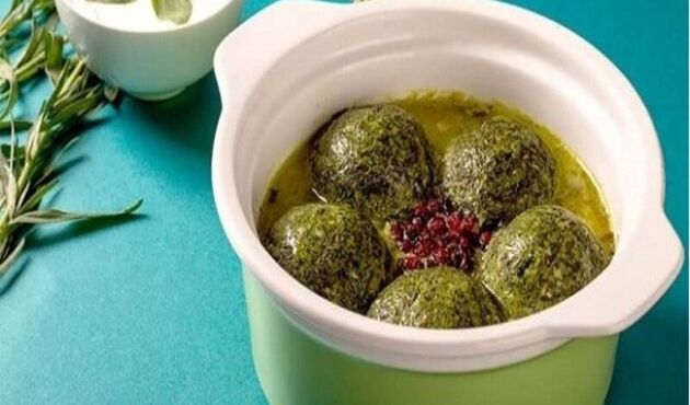 این کوفته شیرازی با همه کوفته‌ها فرق دارد؛ طرز تهیه کوفته سبزی مجلسی