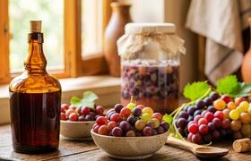 طرز تهیه سرکه انگور؛ چرا سرکه انگور خانگی بوی تند می‌دهد؟؛ بهترین روش نگهداری سرکه انگور خانگی